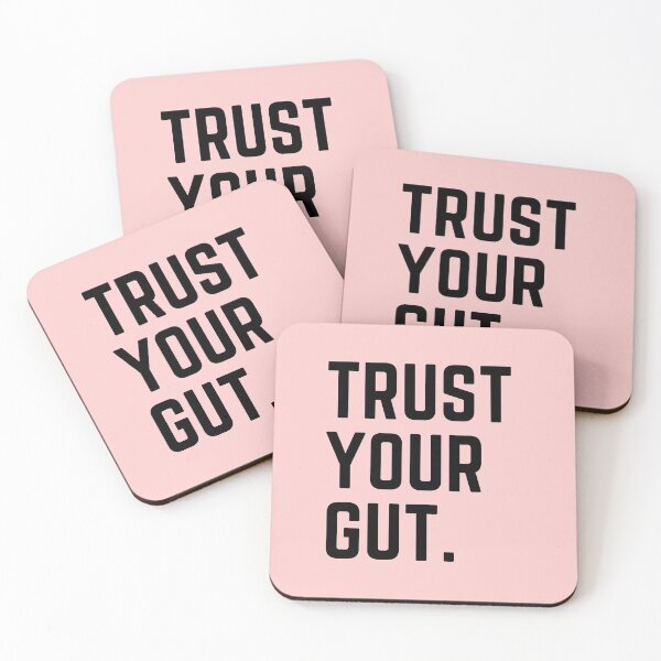 Item preview, Trust your gut always- inspirational quote font design designed and sold by theslowdown.