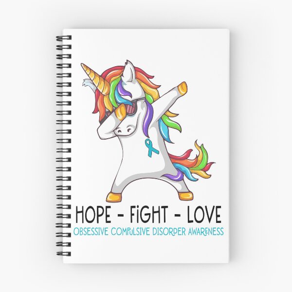 Item preview, Hope Fight Love Obsessive Compulsive Disorder Awareness designed and sold by Brad-FI.