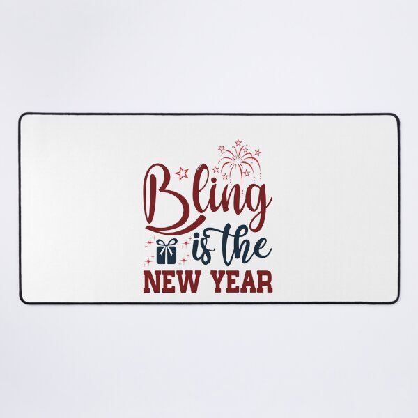 Item preview, Happy New Year 2022 - bling is the new year designed and sold by lilzoo.