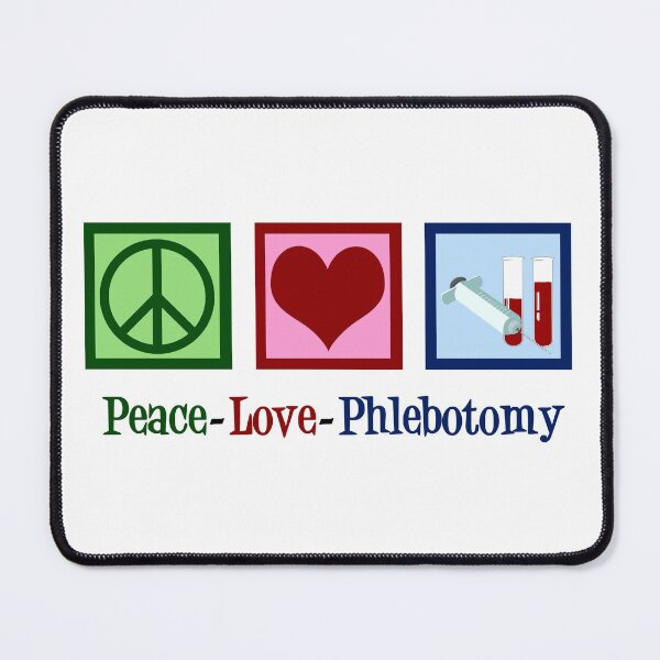 Item preview, Peace Love Phlebotomy designed and sold by Epic Love Designs.
