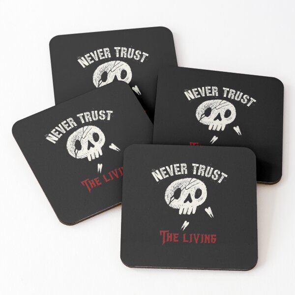 Item preview, Never trust the living - holloween designed and sold by Niiyoon's Designs.