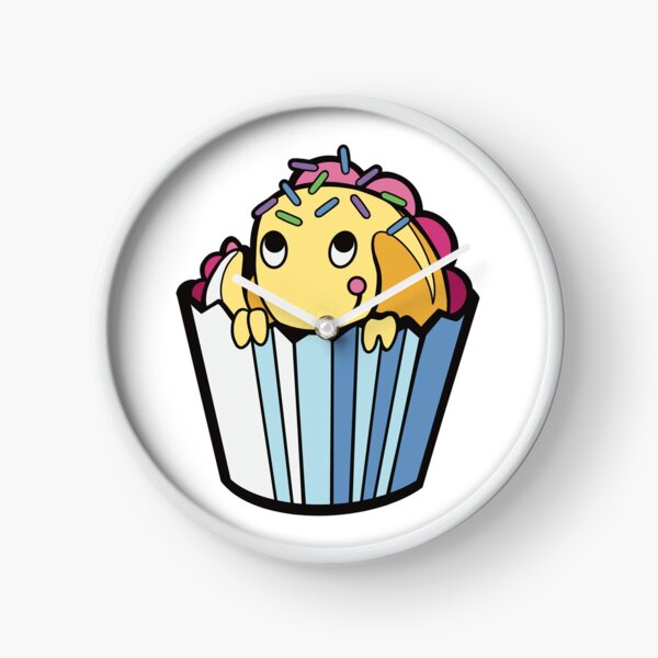DELICIOUS DINOSAUR CUPCAKE Clock