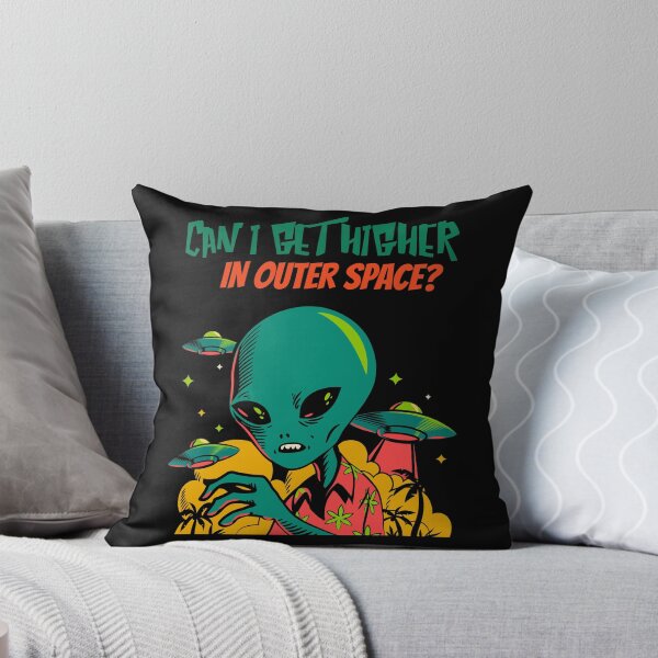 Item preview, Higher in Outer Space Alien (Black) designed and sold by HigherMartians.