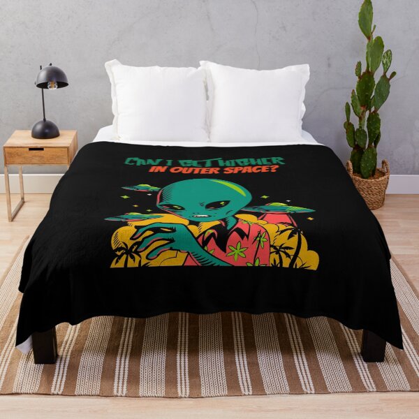 Item preview, Higher in Outer Space Alien (Black) designed and sold by HigherMartians.