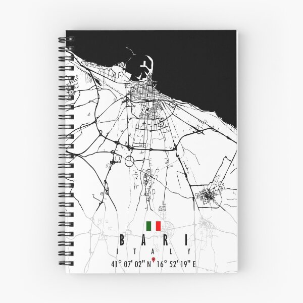 Item preview, Bari Map Italy designed and sold by hatimelhag.