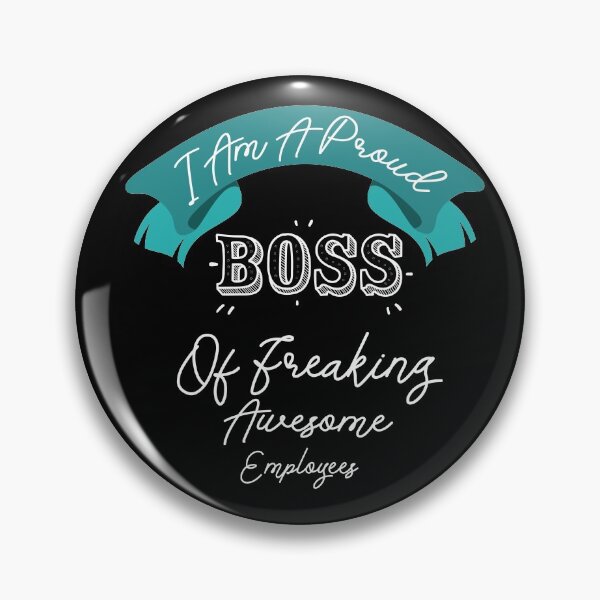 Item preview, I Am A Proud Boss Of Freaking Awesome Employees designed and sold by Dumebi BADDA.