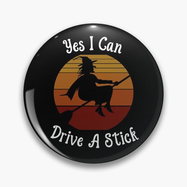 Item preview, Yes I Can Drive a Stick Halloween Design designed and sold by ShowMePride.