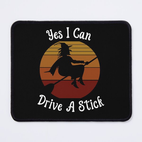Item preview, Yes I Can Drive a Stick Halloween Design designed and sold by ShowMePride.