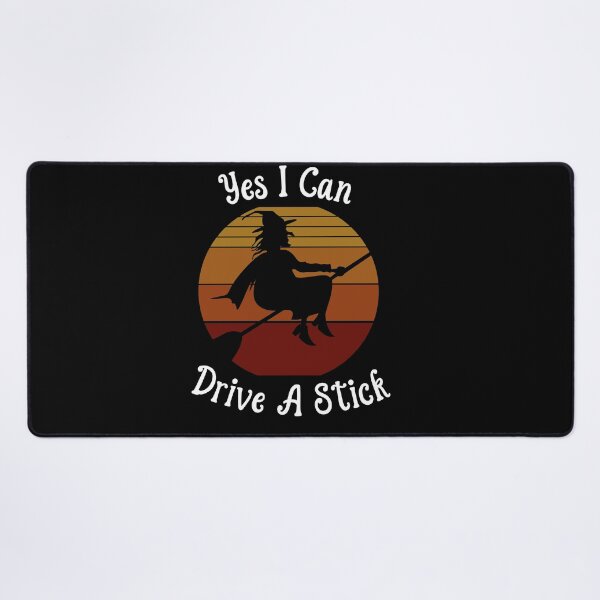 Item preview, Yes I Can Drive a Stick Halloween Design designed and sold by ShowMePride.