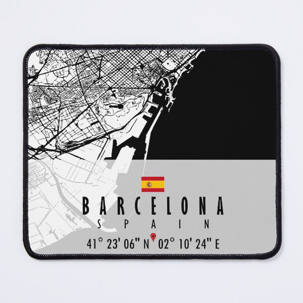 Item preview, Barcelona Map Spain designed and sold by hatimelhag.