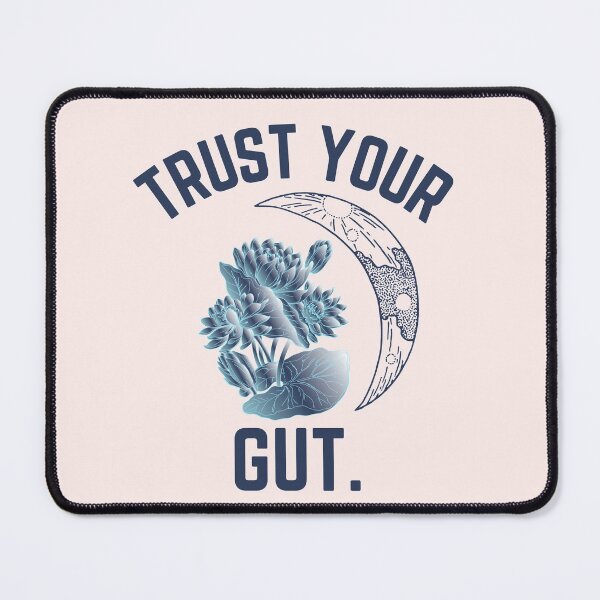 Item preview, Trust your gut always- inspirational quote tattoo moon lotus tarot font design designed and sold by theslowdown.
