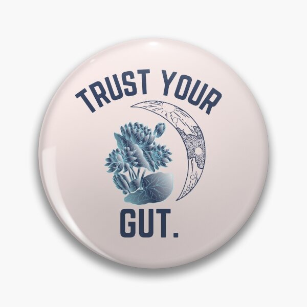 Item preview, Trust your gut always- inspirational quote tattoo moon lotus tarot font design designed and sold by theslowdown.