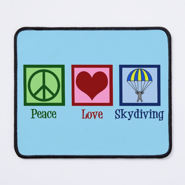 Item preview, Peace Love Skydiving designed and sold by Epic Love Designs.
