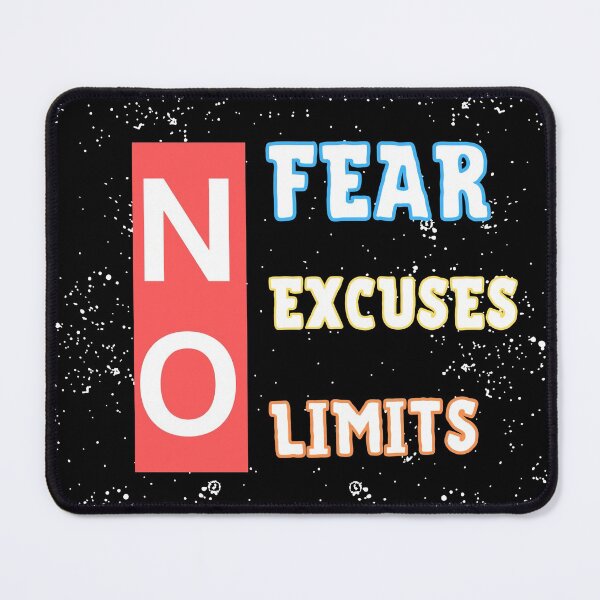 Item preview, NO fear NO limits NO Excuses designed and sold by salmamzr.
