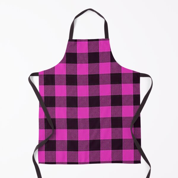 Item preview,  Buffalo Plaid, Pink Black Woven Plaid, Lumberjack plaid, flannel plaid, pink black check pattern designed and sold by Nostrathomas66.