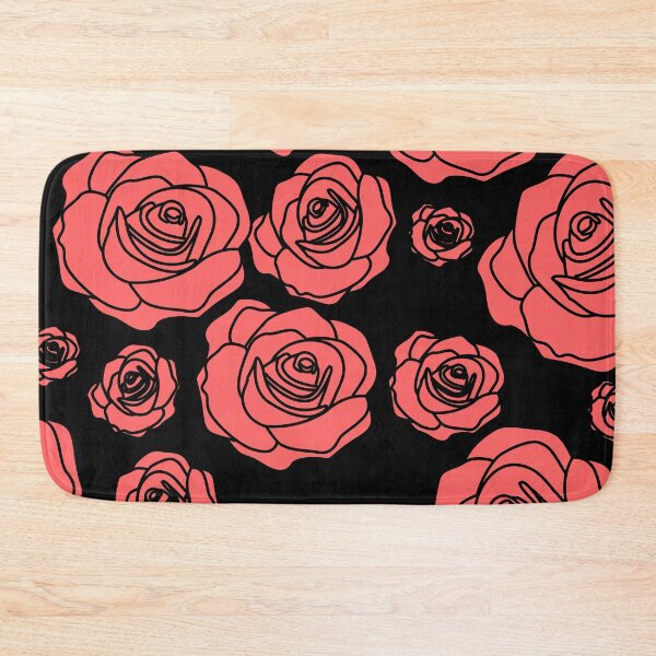 Item preview, Roses floral pattern designed and sold by cutecrazytshirt.