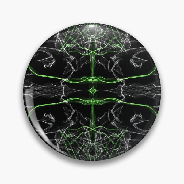 Item preview, Liquid Light Series #8 ~ Green and Grey Abstract Fractal Pattern designed and sold by Ascension Vibrations.