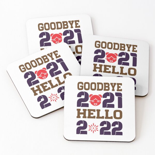 Item preview, Happy New Year 2022 - goodbye 2021 hello 2022 designed and sold by lilzoo.