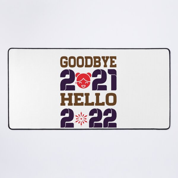 Item preview, Happy New Year 2022 - goodbye 2021 hello 2022 designed and sold by lilzoo.