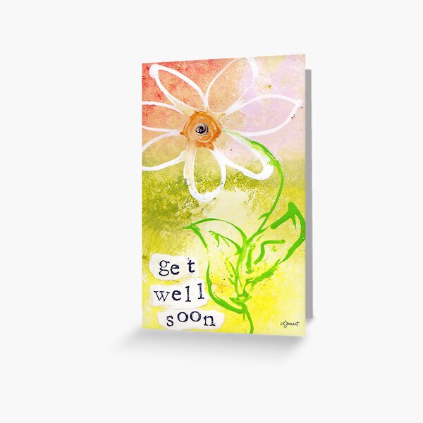 GET WELL SOON Greeting Card