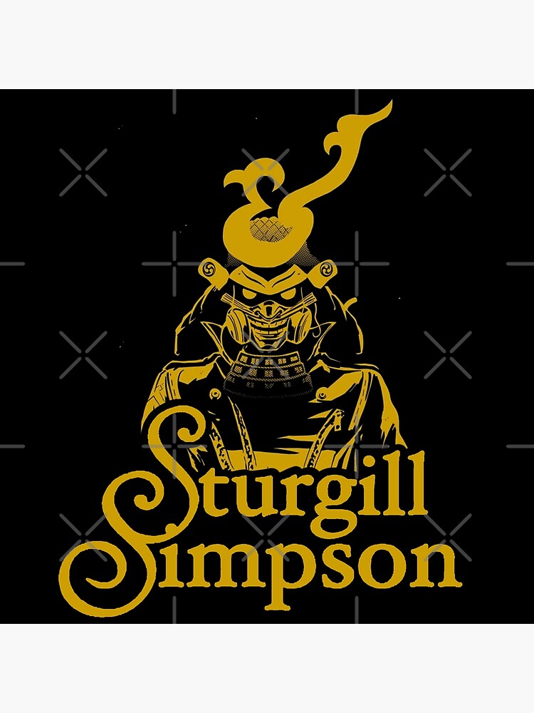 "Sturgill Simpson Tour" Poster for Sale by Bojomu Redbubble