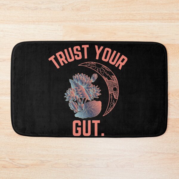 Item preview, Trust your gut always- inspirational quote tattoo moon lotus tarot font design designed and sold by theslowdown.
