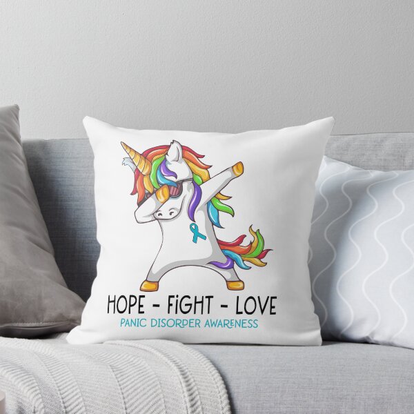 Item preview, Hope Fight Love Panic Disorder Awareness designed and sold by Brad-FI.