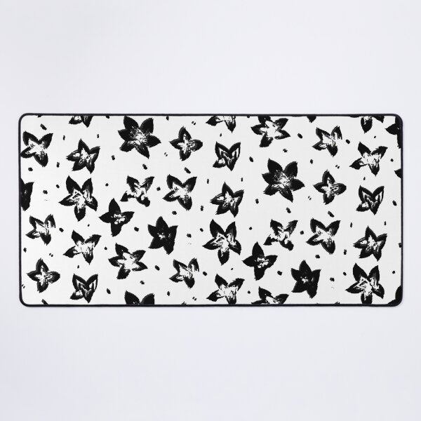 Item preview, Reconstructed Floral Pattern - Achromatic Goth designed and sold by ajoymoon.