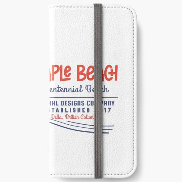 Maple Beach iPhone Wallet