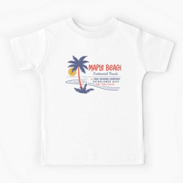 Maple Beach Kids T-Shirt