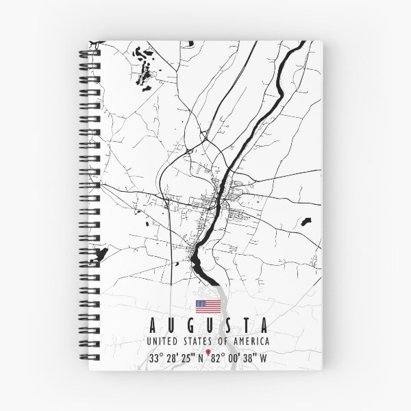 Item preview, Augusta Map USA designed and sold by hatimelhag.