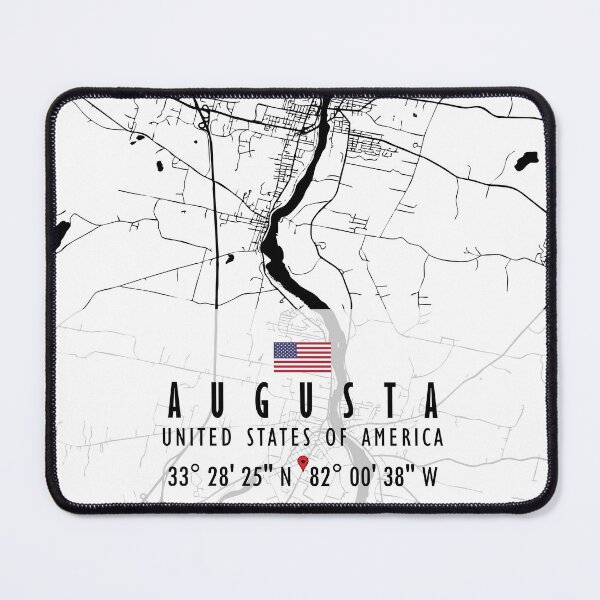 Item preview, Augusta Map USA designed and sold by hatimelhag.