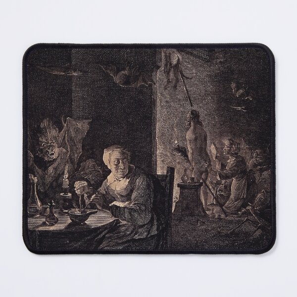 Item preview, Preparation For The Witches Sabbath Engraving By J Aliame Wellcome designed and sold by JDesigningMO.