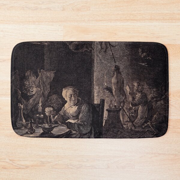 Item preview, Preparation For The Witches Sabbath Engraving By J Aliame Wellcome designed and sold by JDesigningMO.