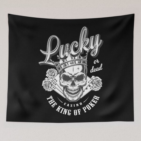 Item preview, Lucky Or Dead Poker designed and sold by Vector Scout Lab.