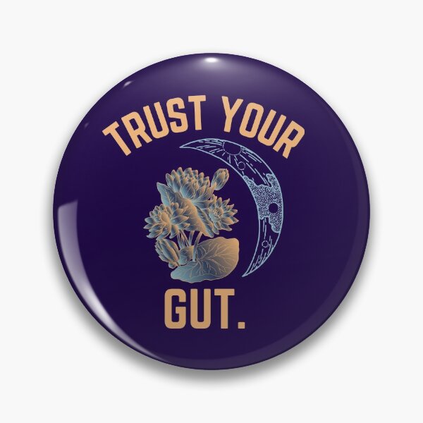 Item preview, Trust your gut always- inspirational quote tattoo moon lotus tarot font design designed and sold by theslowdown.