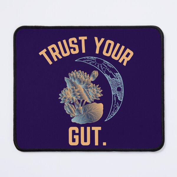 Item preview, Trust your gut always- inspirational quote tattoo moon lotus tarot font design designed and sold by theslowdown.