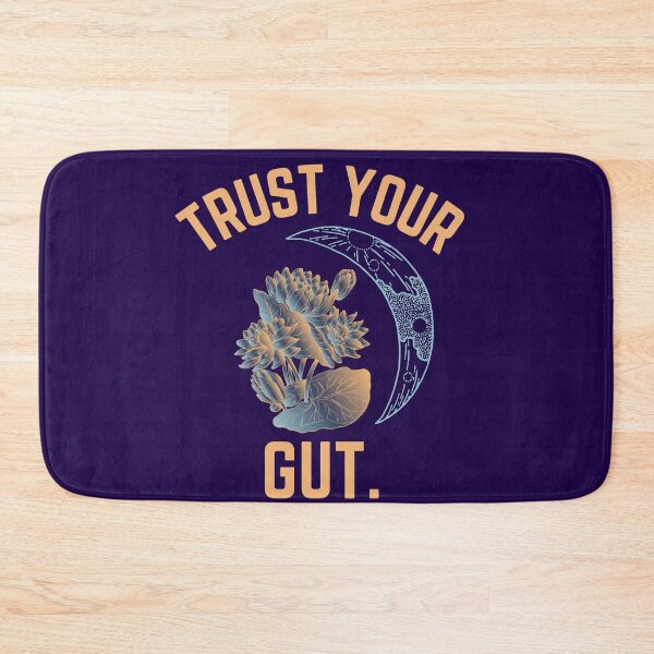 Item preview, Trust your gut always- inspirational quote tattoo moon lotus tarot font design designed and sold by theslowdown.