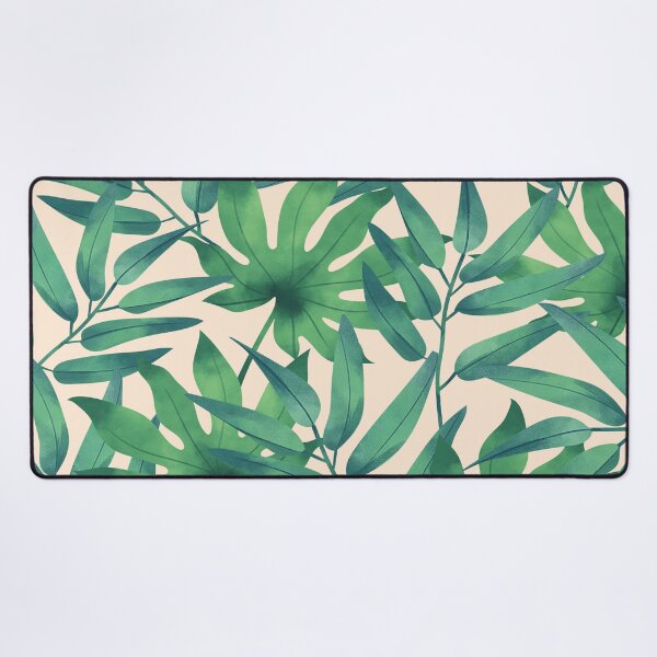 Item preview, Tropical leaves in pink designed and sold by therighttee1.