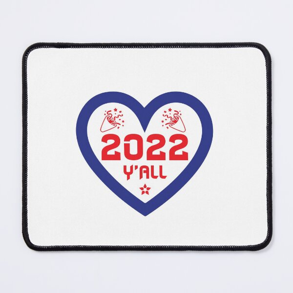 Item preview, Happy New Year- 2022 y'all designed and sold by lilzoo.