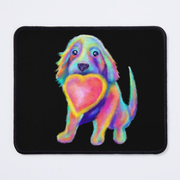 Item preview, Soft Pastel Lovable Rainbow Pup designed and sold by Deborah Camp.