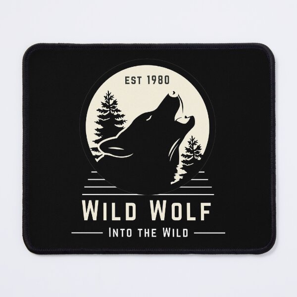 Artikelvorschau, Wild Wolf Into The Wild - Gegr. 1980 entworfen und verkauft von mouad naouiri.