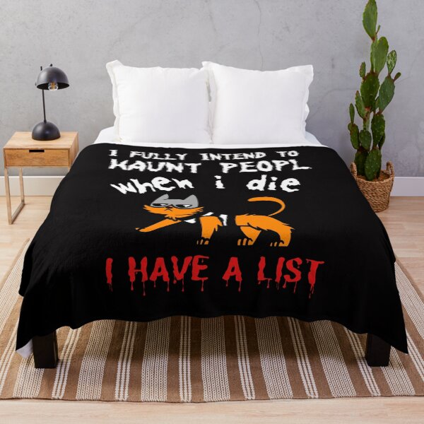 Item preview, i fully intend to haunt people when i die i have a liste t shirt, cats lover tshirt, gift for owner cat tshirt, halloween gift for cats love tshirt, r designed and sold by Unique styl DeSigNe.