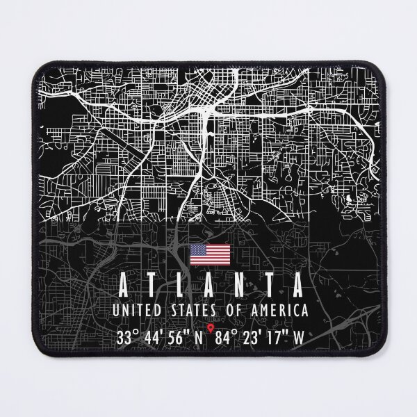 Item preview, Atlanta Map USA designed and sold by hatimelhag.