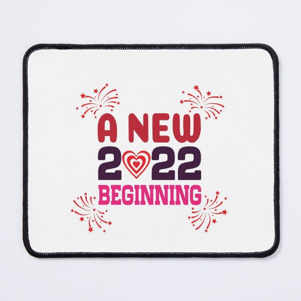 Item preview, Happy New Year 2022 - a new 2022 beginning designed and sold by lilzoo.