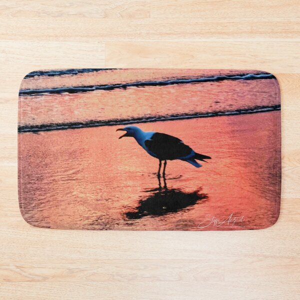 Item preview, SEAGULL AT THE BEACH designed and sold by Steffi August.