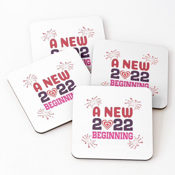 Item preview, Happy New Year 2022 - a new 2022 beginning designed and sold by lilzoo.