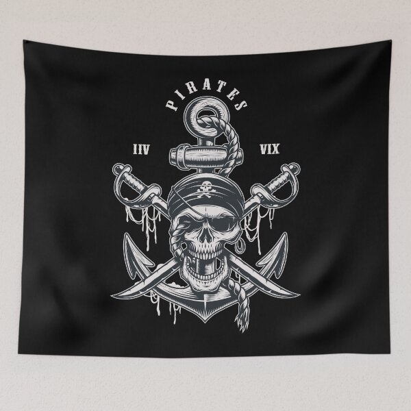 Item preview, Pirates Swords And Anchor designed and sold by Vector Scout Lab.