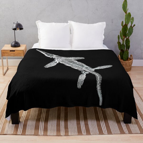 Item preview, Vintage Fossil of Sea Dinosaur illustration designed and sold by blackdogshop.