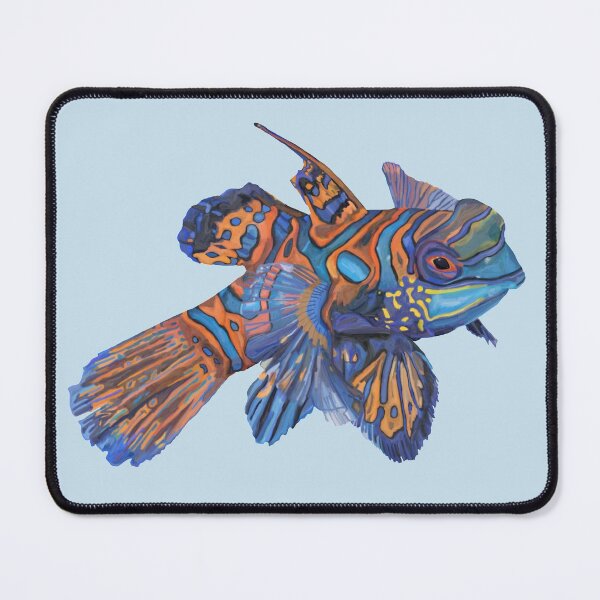 Item preview, Watercolor Mandarinfish designed and sold by Deborah Camp.